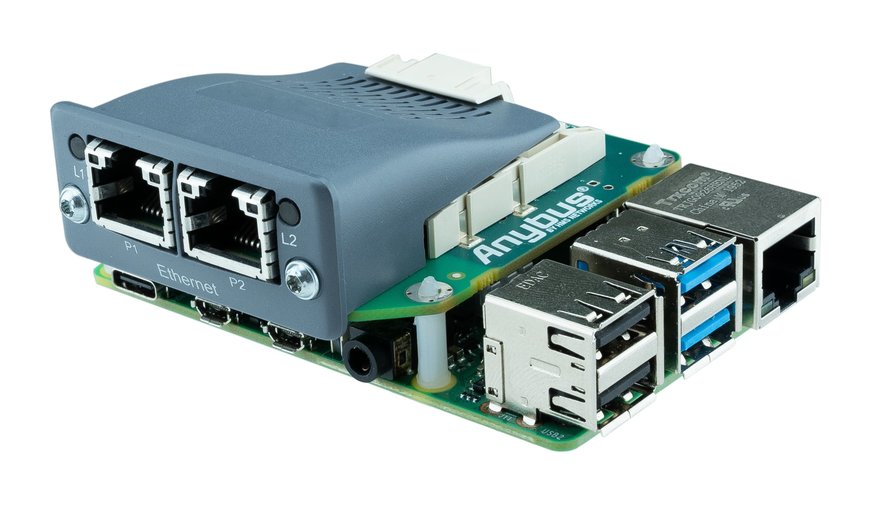 L'intégration d'Anybus CompactCom simplifiée grâce à la nouvelle carte d'adaptation pour Raspberry Pi